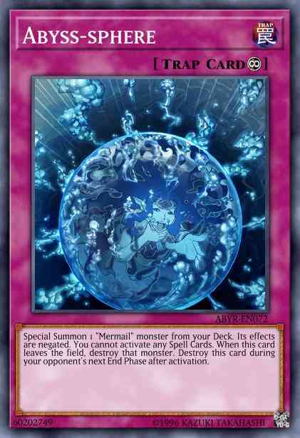Abyss-sphere - ABYR-EN072 - Ultimate Rare - Unlimited