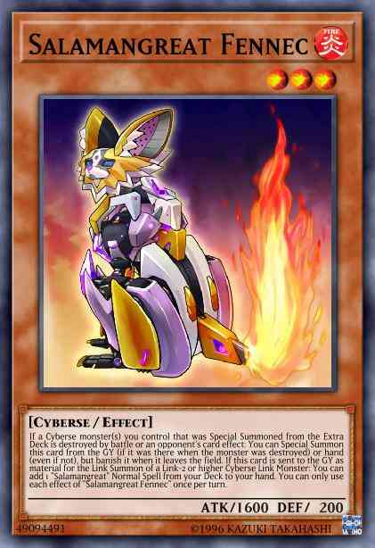 Salamangreat Fennec - DANE-EN003 - Common - 1st Edition