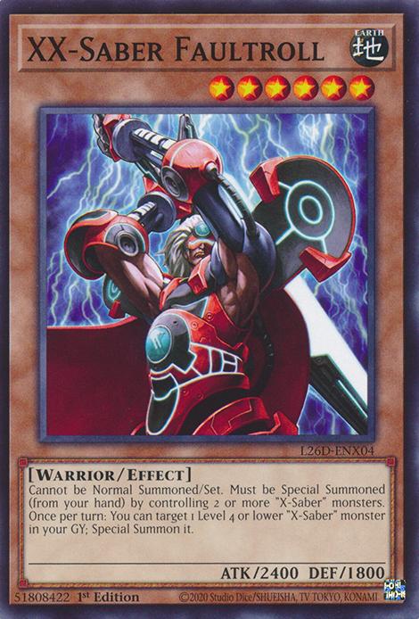 XX-Saber Faultroll - L26D-ENX04 - Common - 1st Edition