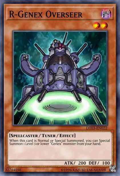 R-Genex Overseer - HA03-EN015 - Super Rare - 1st Edition