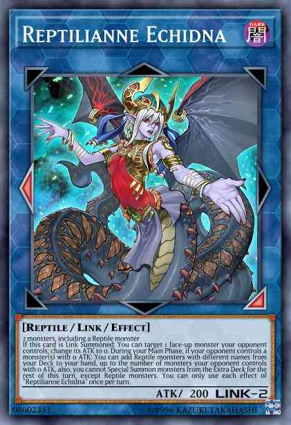Reptilianne Echidna - DUOV-EN016 - Ultra Rare - 1st Edition