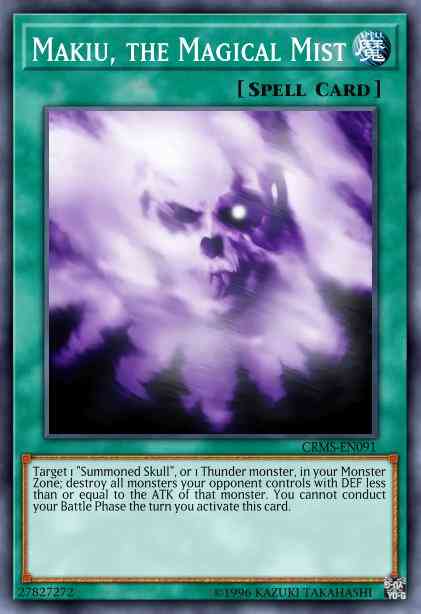 Makiu, the Magical Mist - YGLD-ENA34 - Common - 1st Edition