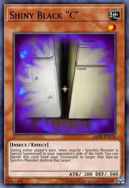 Shiny Black "C" (Green) - DL14-EN007 - Rare - Unlimited