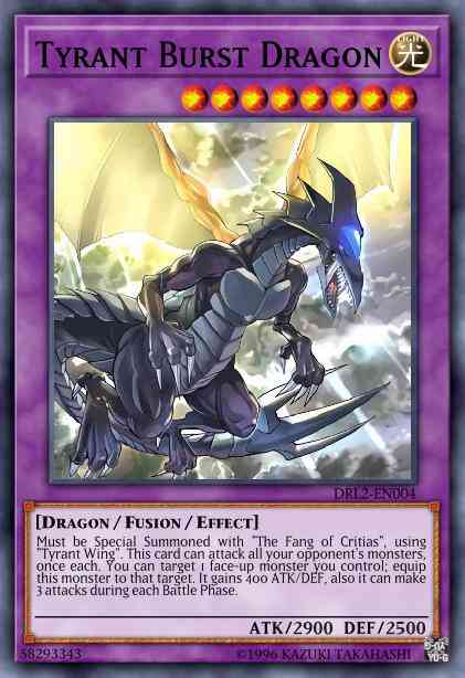 Tyrant Burst Dragon - DRL3-EN058 - Ultra Rare - 1st Edition