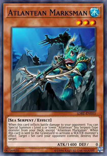 Atlantean Marksman - SDRE-EN003 - Common - 1st Edition