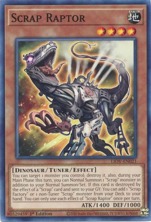 Scrap Raptor - LIOV-EN021 - Common - 1st Edition