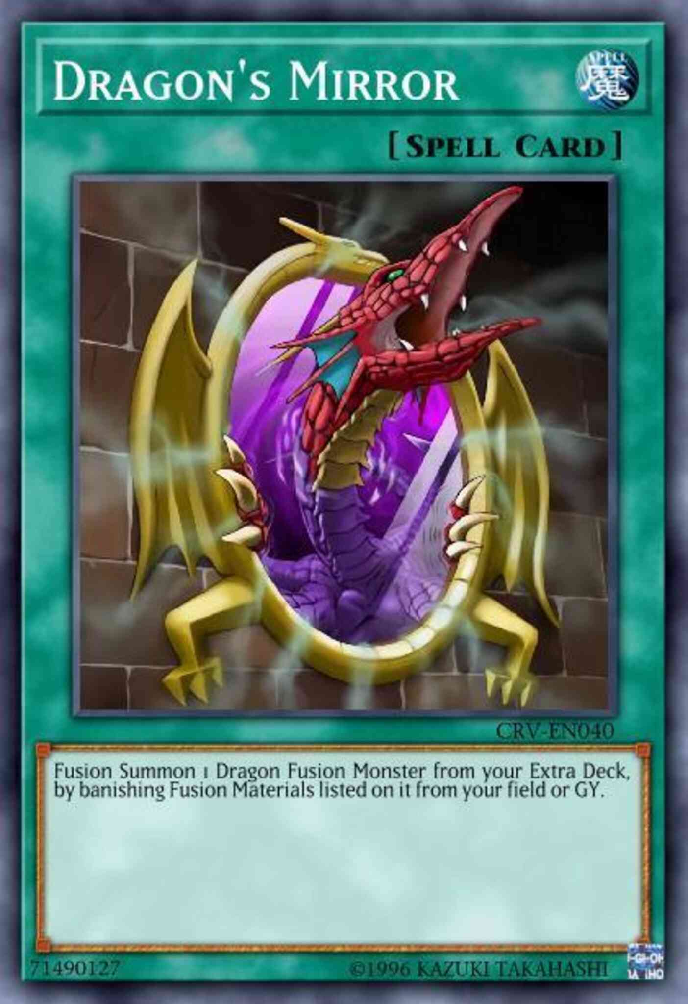 Dragon's Mirror - CRV-EN040 - Common - 1st Edition