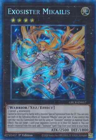 Exosister Mikailis - GRCR-EN017 - Collector's Rare - 1st Edition