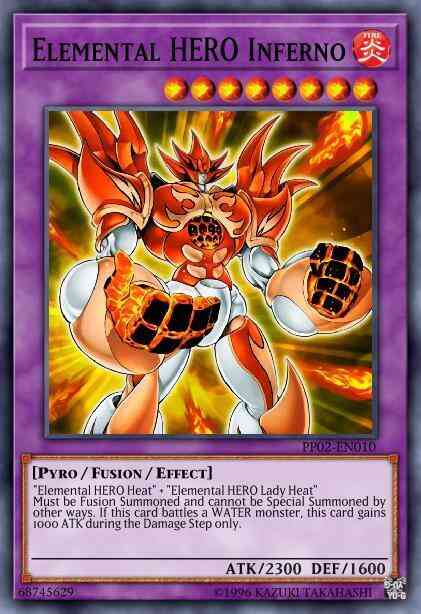 Elemental HERO Inferno - LCGX-EN076 - Super Rare - 1st Edition