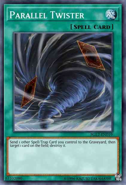 Parallel Twister - PGL2-EN019 - Gold Secret Rare - 1st Edition