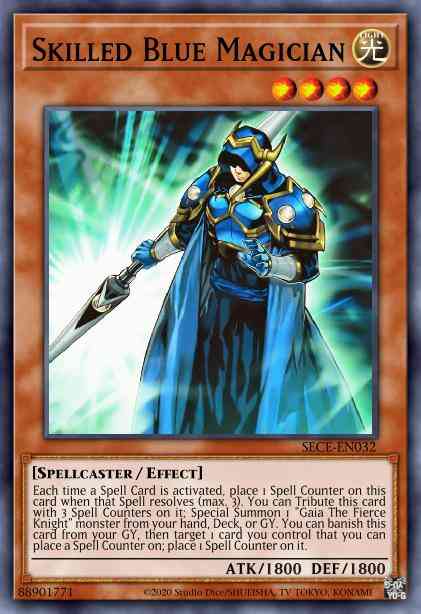 Skilled Blue Magician - SBCB-EN181 - Common - 1st Edition