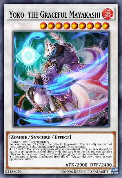 Yoko, the Graceful Mayakashi - HISU-EN035 - Secret Rare - 1st Edition