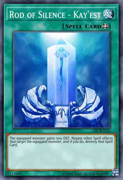 Rod of Silence - Kay'est - DCR-036 - Common - Unlimited