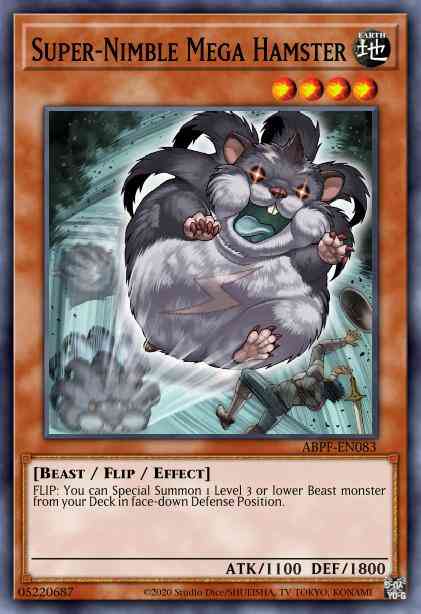 Super-Nimble Mega Hamster (Purple) - DL15-EN007 - Rare - Unlimited