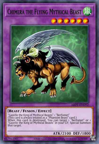 Chimera the Flying Mythical Beast - LCYW-EN052 - Super Rare - Unlimited
