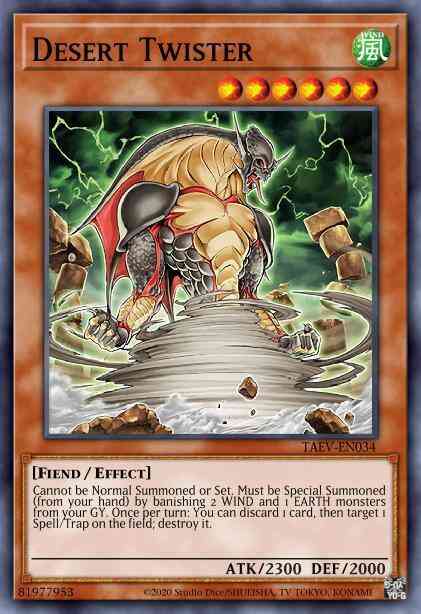 Desert Twister - TAEV-EN034 - Ultimate Rare - Unlimited
