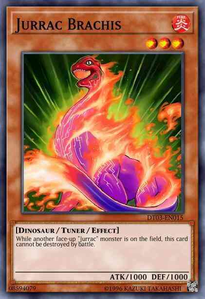 Jurrac Brachis - DT03-EN015 - Duel Terminal Normal Parallel Rare - Duel Terminal