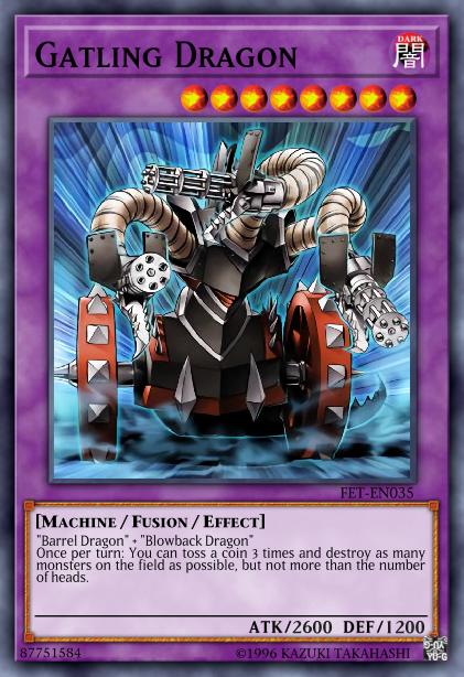 Gatling Dragon - FET-EN035 - Ultra Rare - Unlimited