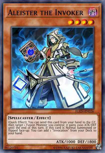Aleister the Invoker - FUEN-EN026 - Super Rare - 1st Edition