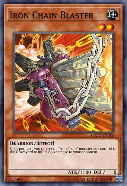 Iron Chain Blaster - CSOC-EN019 - Common - 1st Edition