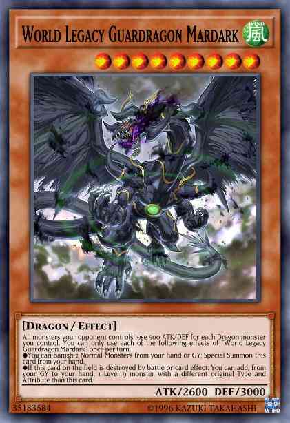 World Legacy Guardragon Mardark - DANE-EN018 - Rare - Unlimited