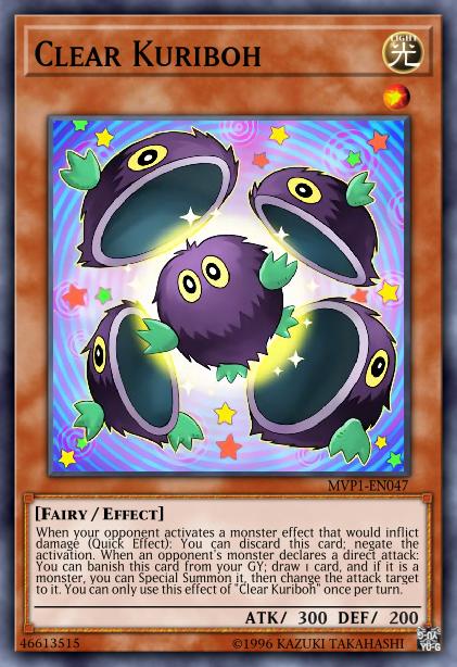 Clear Kuriboh - MVP1-ENS47 - Secret Rare - 1st Edition