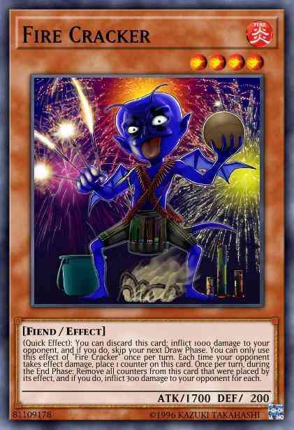Fire Cracker - AC18-EN007 - Super Rare - 1st Edition