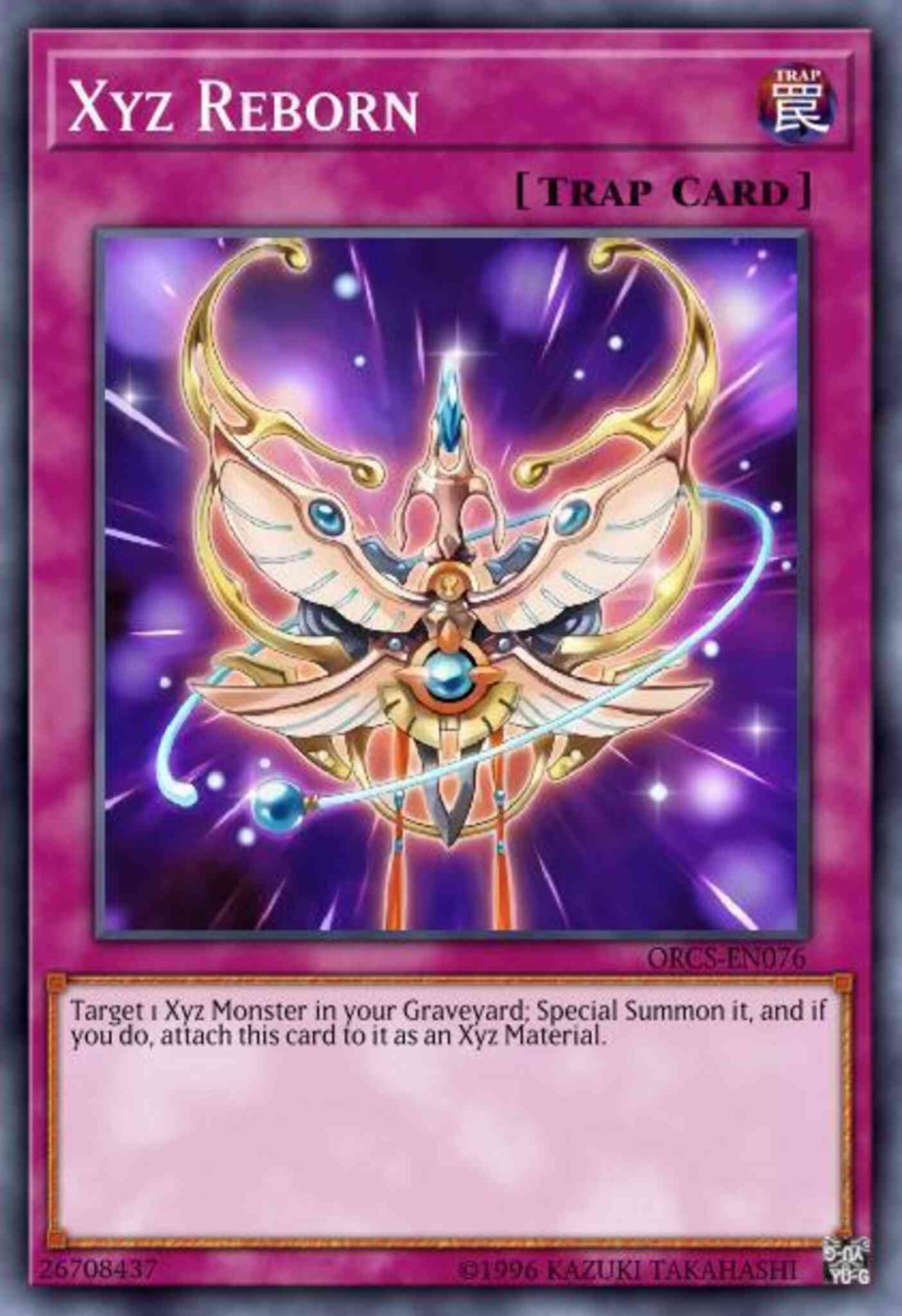 Xyz Reborn - WIRA-EN060 - Super Rare - 1st Edition