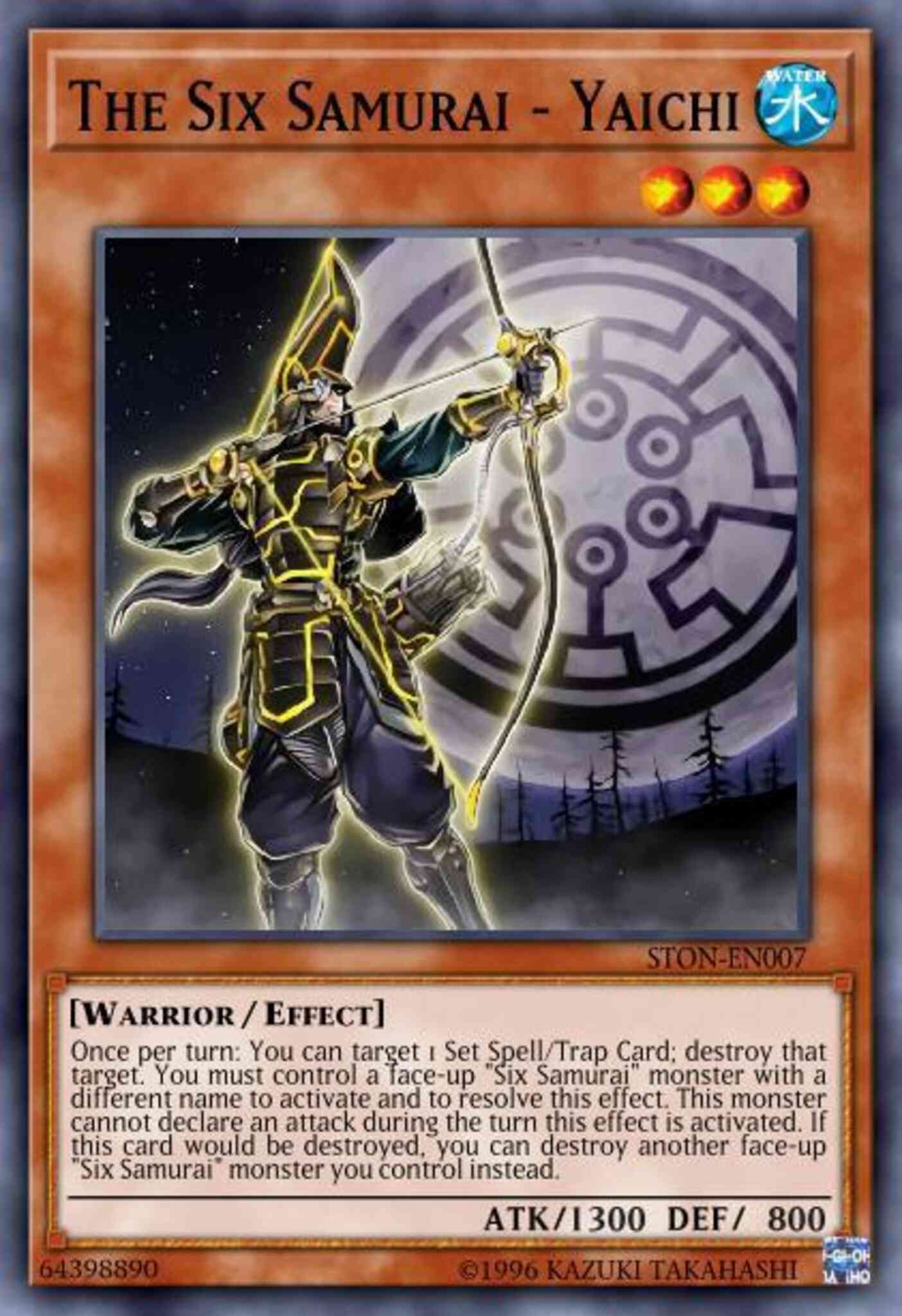 The Six Samurai - Yaichi - RYMP-EN088 - Ultra Rare - Unlimited