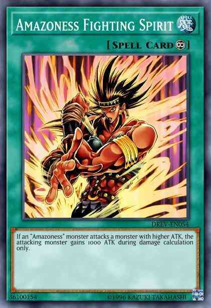 Amazoness Fighting Spirit - DREV-EN054 - Common - 1st Edition