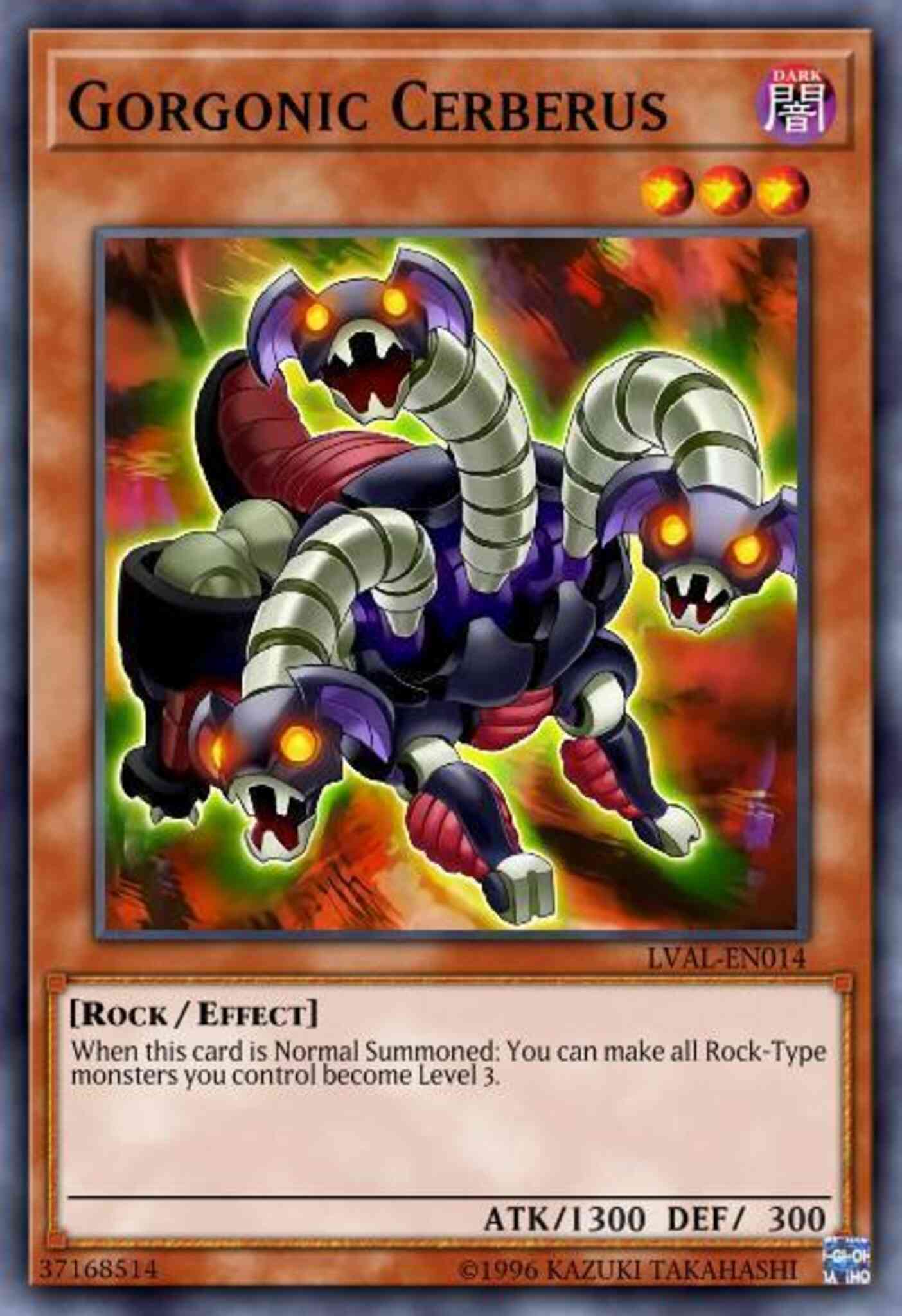 Gorgonic Cerberus - MP14-EN195 - Common - 1st Edition