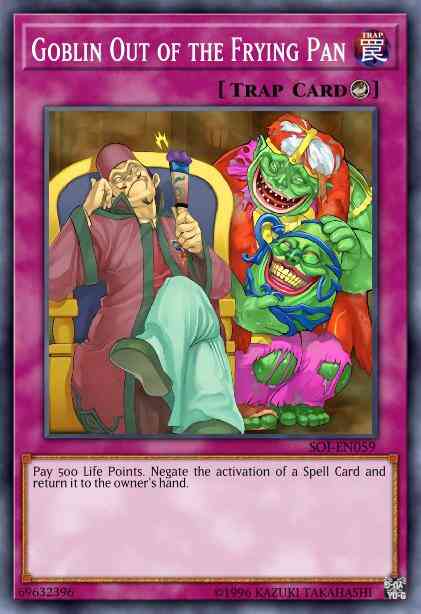 Goblin Out of the Frying Pan - SOI-EN059 - Ultimate Rare - Unlimited