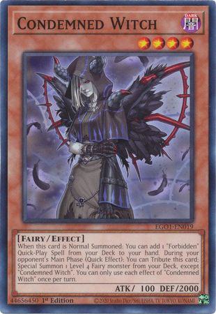 Condemned Witch - EGO1-EN019 - Common - Unlimited