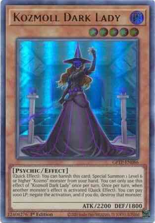 Kozmoll Dark Lady - GFTP-EN086 - Ultra Rare - 1st Edition