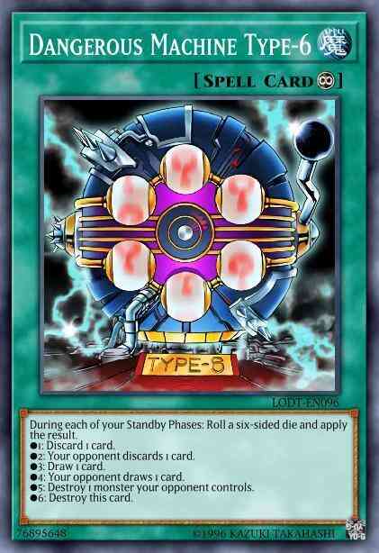 Dangerous Machine Type-6 - LODT-EN096 - Ultimate Rare - 1st Edition