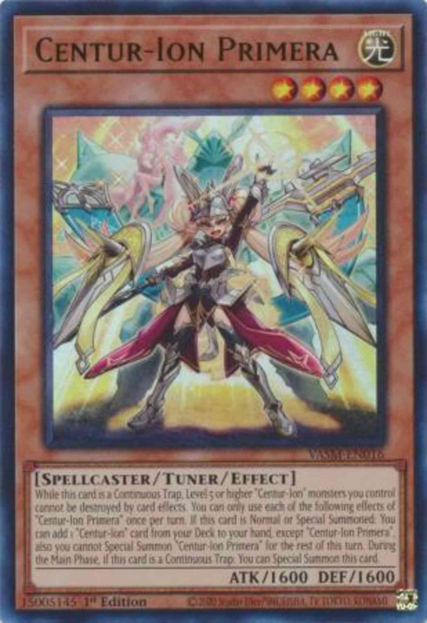 Centur-Ion Primera - VASM-EN016 - Ultra Rare - 1st Edition