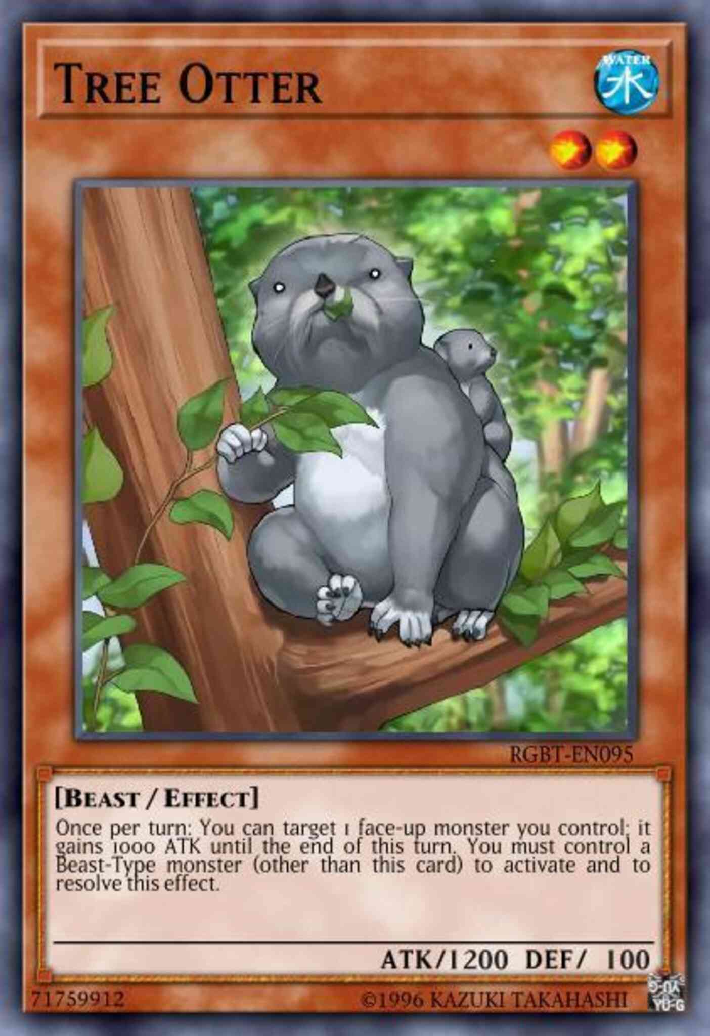 Tree Otter - BP03-EN062 - Common - 1st Edition