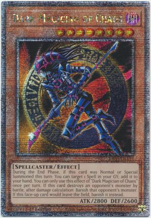 Dark Magician of Chaos - RA03-EN134 - Quarter Century Secret Rare - 1st Edition