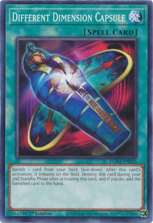 Different Dimension Capsule - EGO1-EN025 - Common - Unlimited