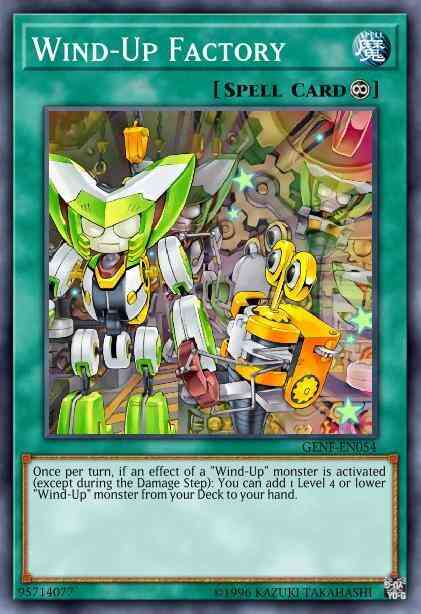 Wind-Up Factory - GENF-EN054 - Super Rare - 1st Edition