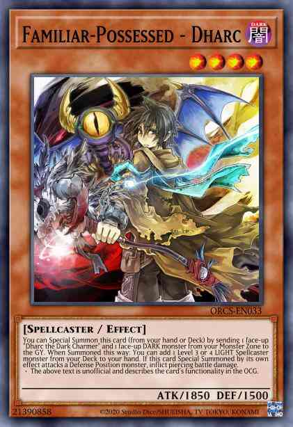 Familiar-Possessed - Dharc - ORCS-EN033 - Common - 1st Edition