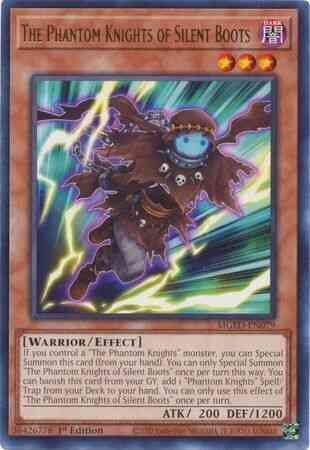 The Phantom Knights of Silent Boots - MGED-EN079 - Rare - 1st Edition
