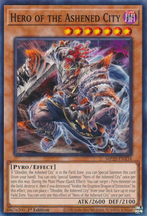 Hero of the Ashened City - MP25-EN334 - Common - 1st Edition