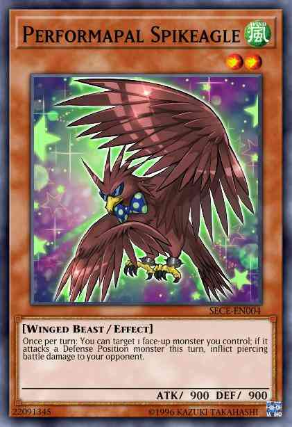 Performapal Spikeagle - SECE-EN004 - Common - Unlimited