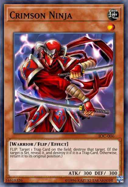Crimson Ninja (Green) - DL13-EN004 - Rare - Unlimited