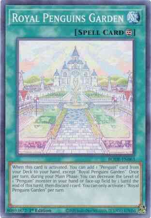 Royal Penguins Garden - BODE-EN063 - Common - 1st Edition