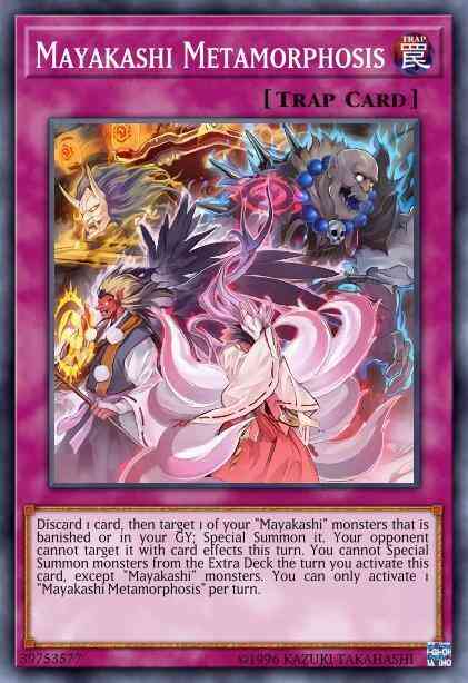 Mayakashi Metamorphosis - HISU-EN039 - Super Rare - 1st Edition