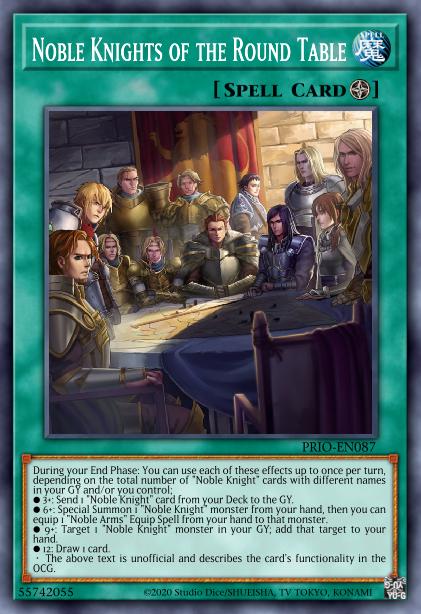 Noble Knights of the Round Table - NKRT-EN018 - Platinum Rare - Limited