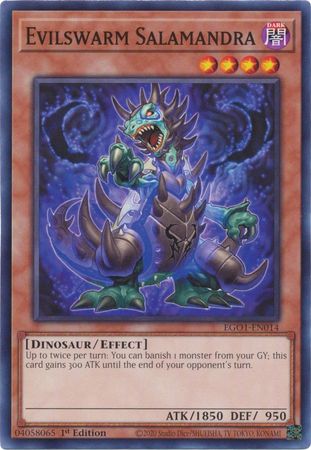 Evilswarm Salamandra - EGO1-EN014 - Common - Unlimited