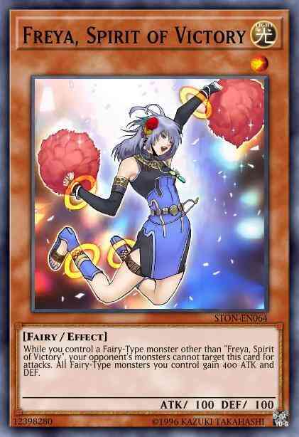 Freya, Spirit of Victory - GLD3-EN010 - Common - Limited